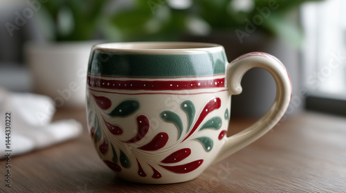 Artistic Coffee Mug: A clos...