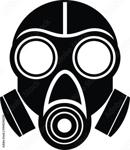 Gas Mask Silhouette 