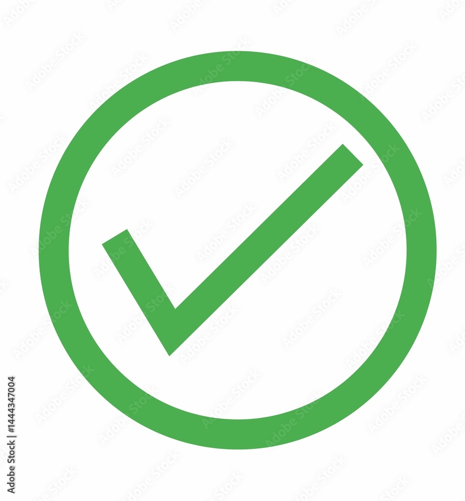 Illustration of green check mark icon Illustration of green check mark icon