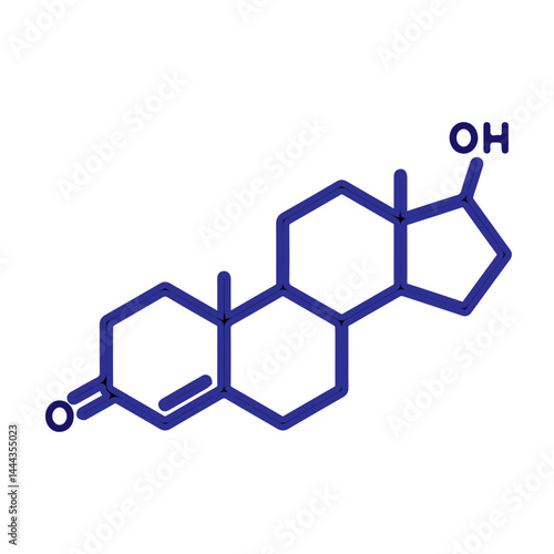 blue  testosterone icon