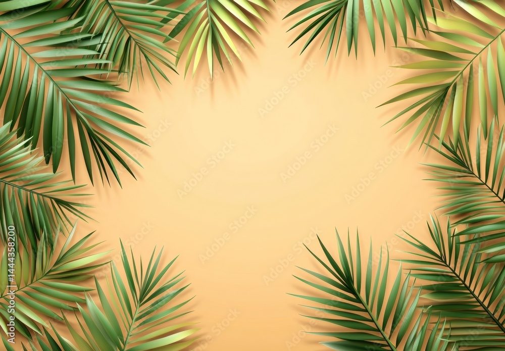 palm tree branches