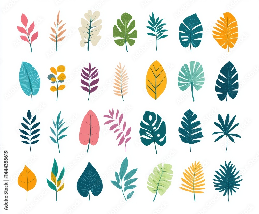 vector collection of autumn leaves vector collection of autumn leaves