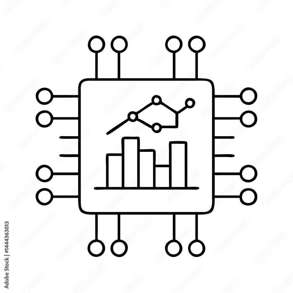 data intelligence icon, data intelligence line art - simple line art of data intelligence, perfect for data intelligence logos and icons data intelligence icon, data intelligence line art - simple line art of data intelligence, perfect for data intelligence logos and icons