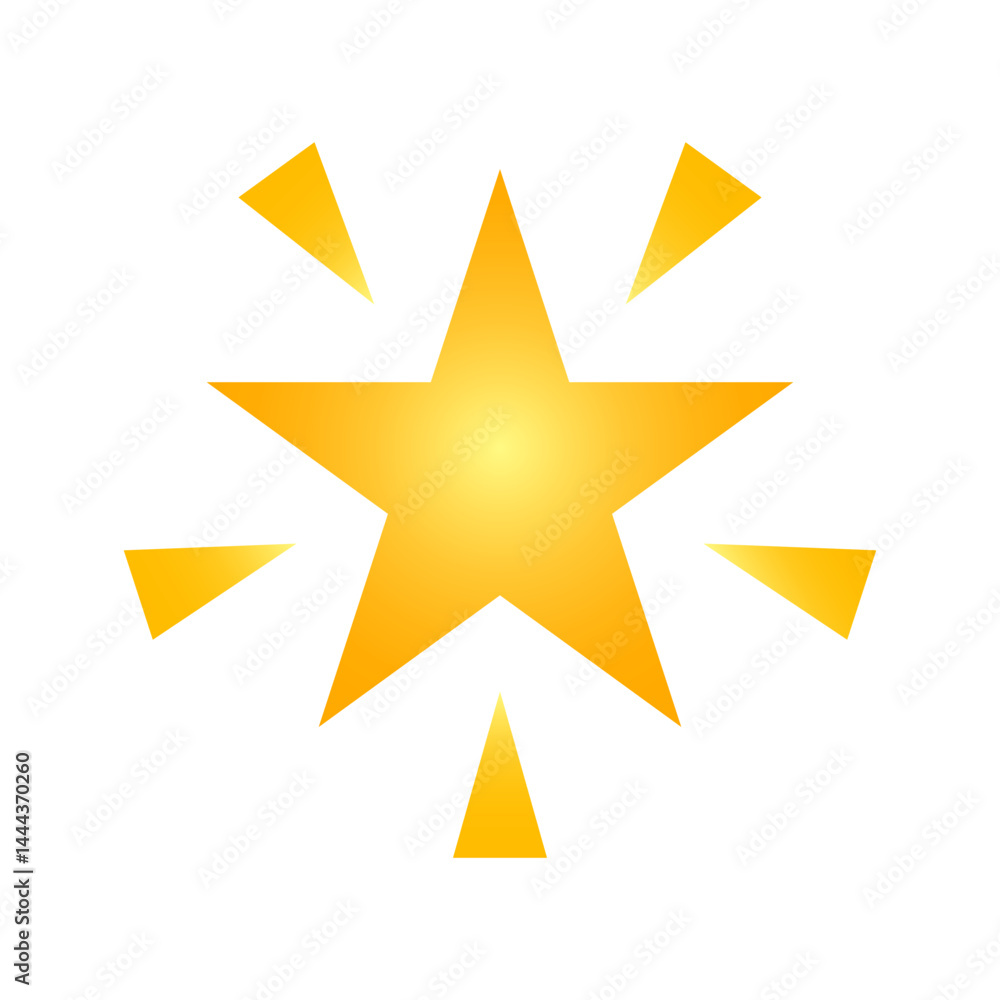 Fototapeta premium shiny star element