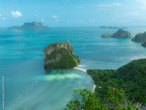 tropical island in thailand