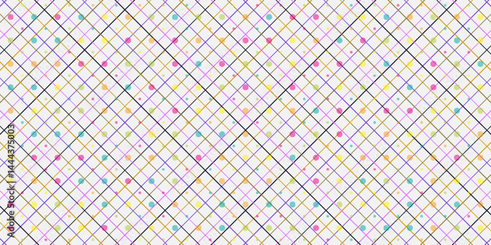 Rainbow colored graph paper background material Rainbow colored graph paper background material