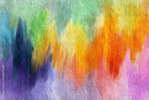 Obraz na płótnie colorful digital paint on background w salonie