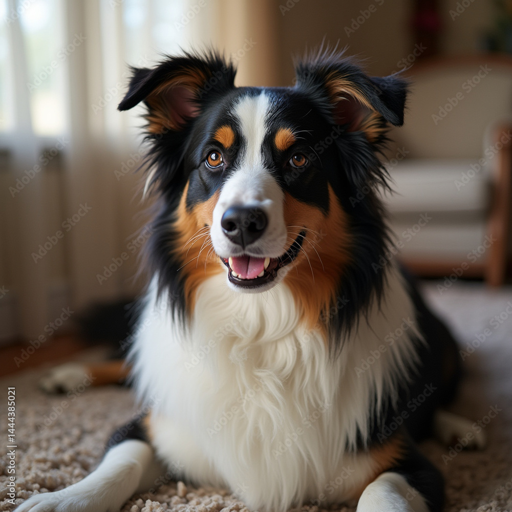 Fototapeta premium border collie dog