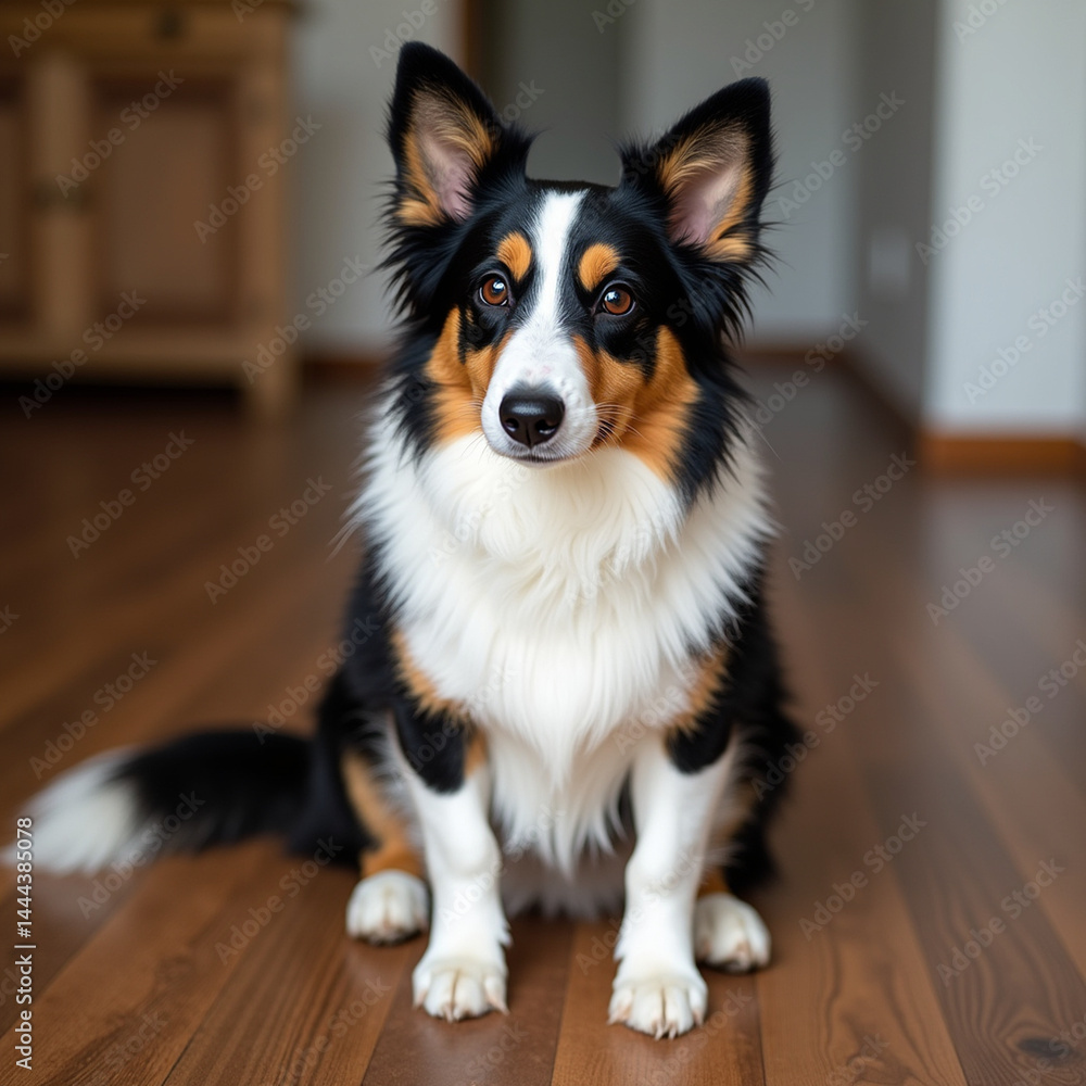 Fototapeta premium border collie dog