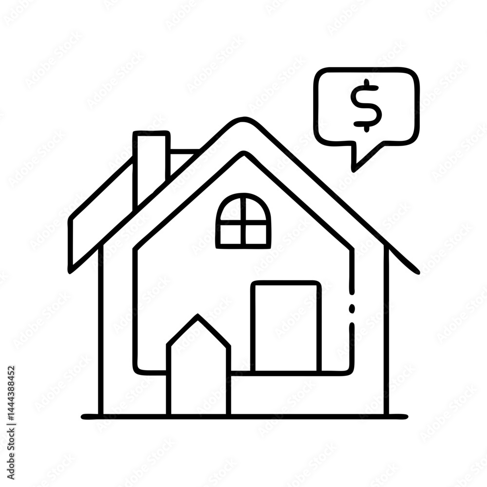 real estate icon, real estate line art - simple line art of real estate, perfect for real estate logos and icons real estate icon, real estate line art - simple line art of real estate, perfect for real estate logos and icons