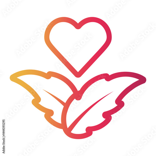 healthy living Line Gradient Icon