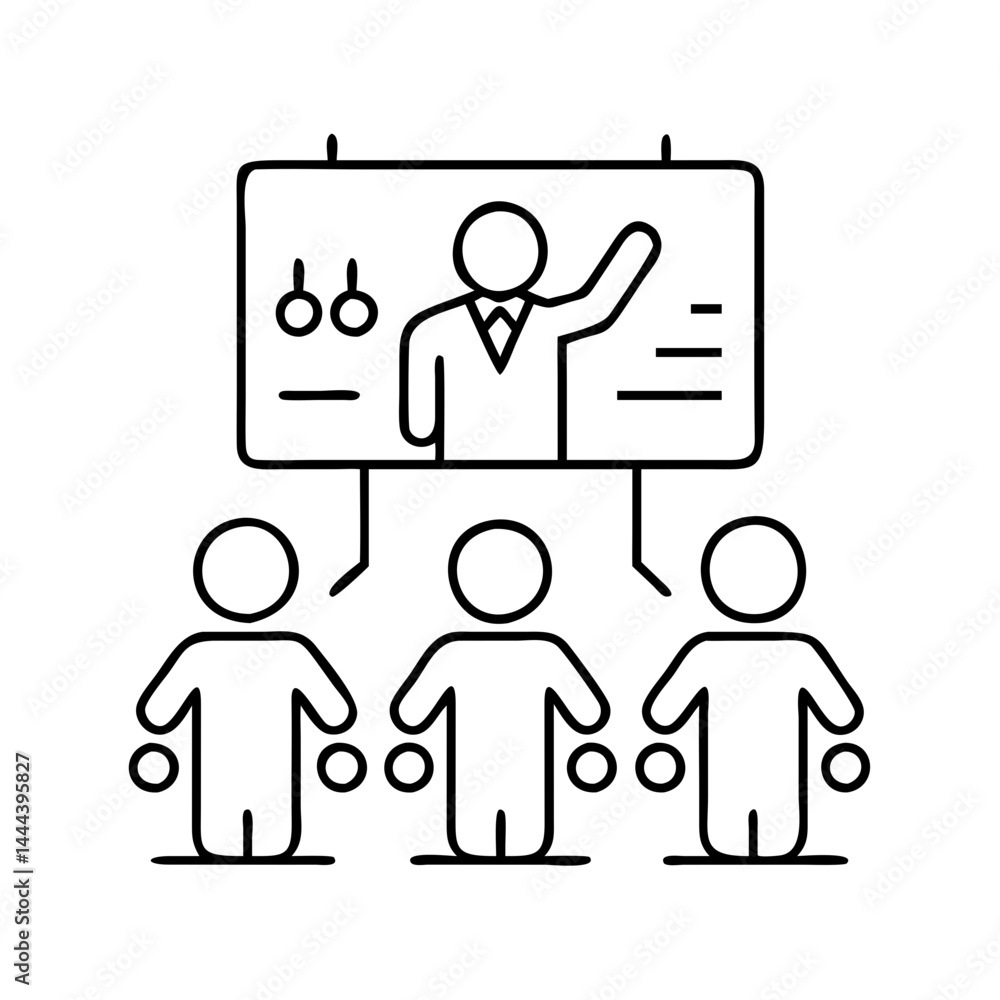 team training icon, team training line art - simple line art of team training, perfect for team training logos and icons team training icon, team training line art - simple line art of team training, perfect for team training logos and icons
