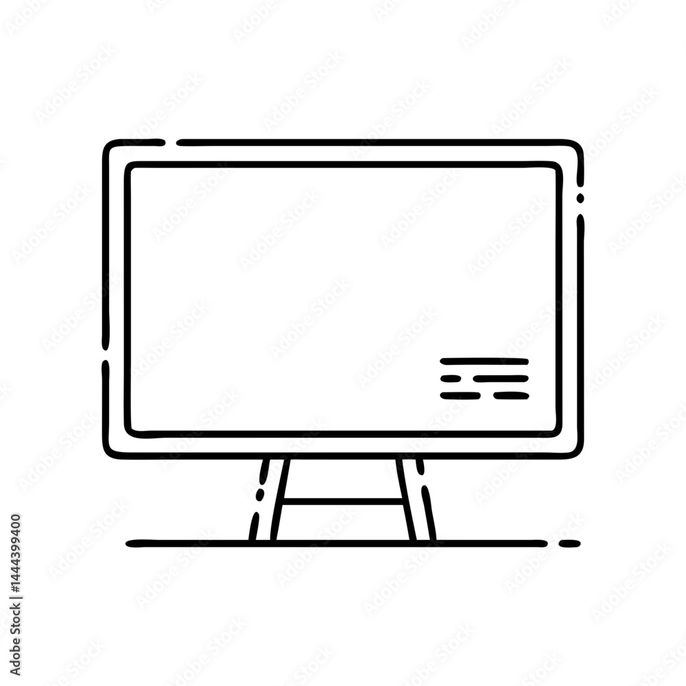 whiteboard icon, whiteboard line art - simple line art of whiteboard, perfect for whiteboard logos and icons whiteboard icon, whiteboard line art - simple line art of whiteboard, perfect for whiteboard logos and icons