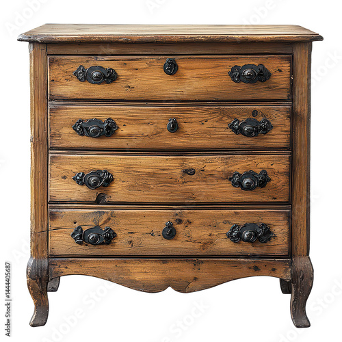Elegant vintage wooden dresser png heritage dresser png carved wooden dresser png antique chest png vintage storage png transparent background image