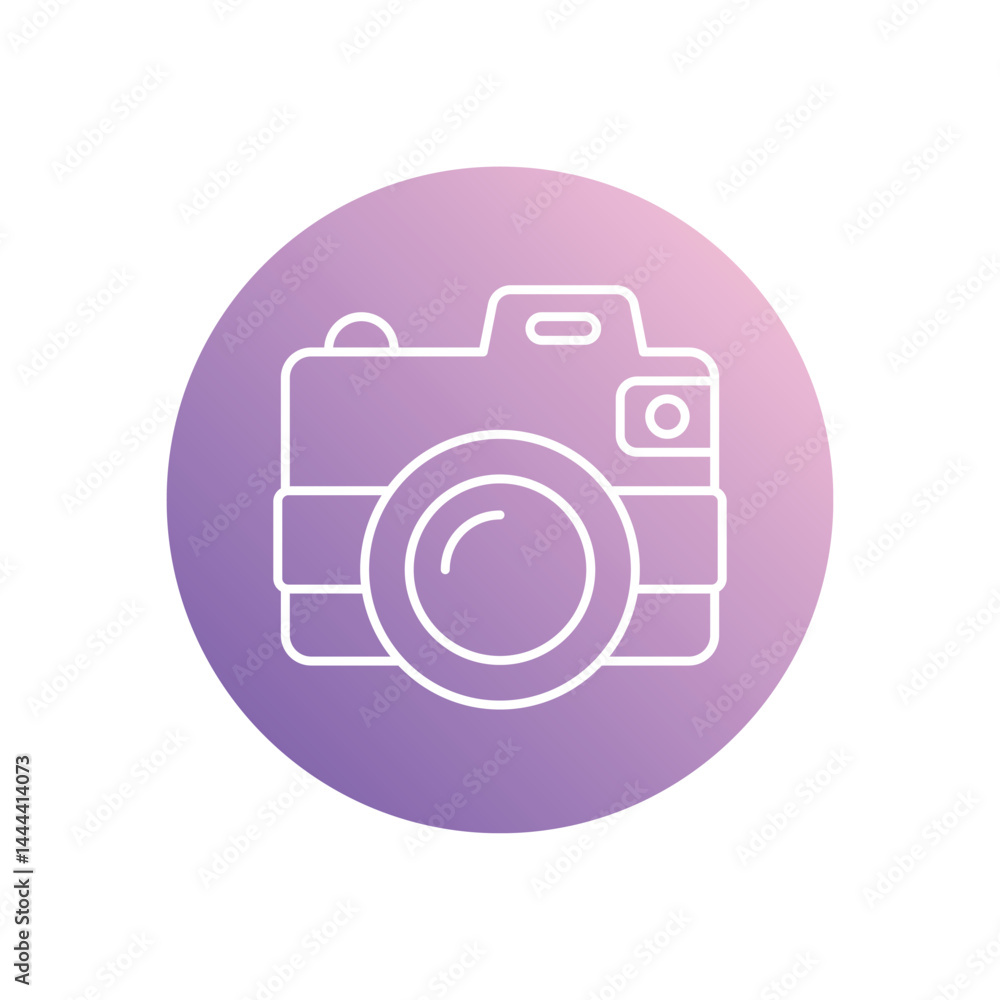 Camera icon vector stock illustration Camera icon vector stock illustration