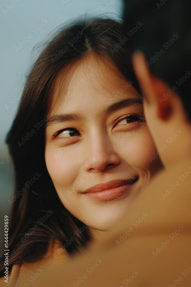 close-up of two people deep in conversation engaged and genuine close-up of two people deep in conversation engaged and genuine