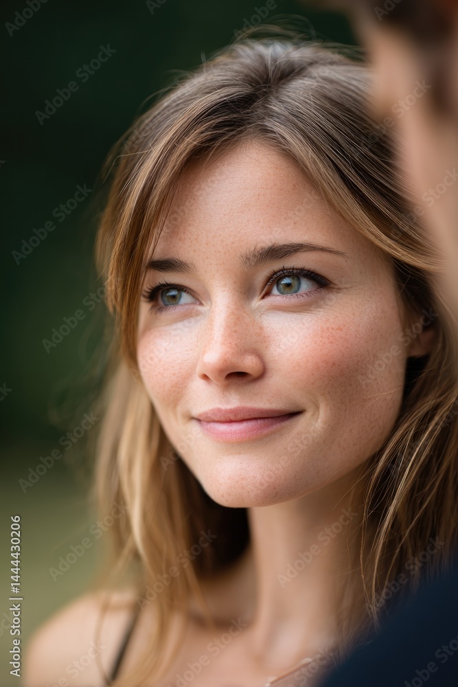 close-up of two people deep in conversation engaged and genuine close-up of two people deep in conversation engaged and genuine