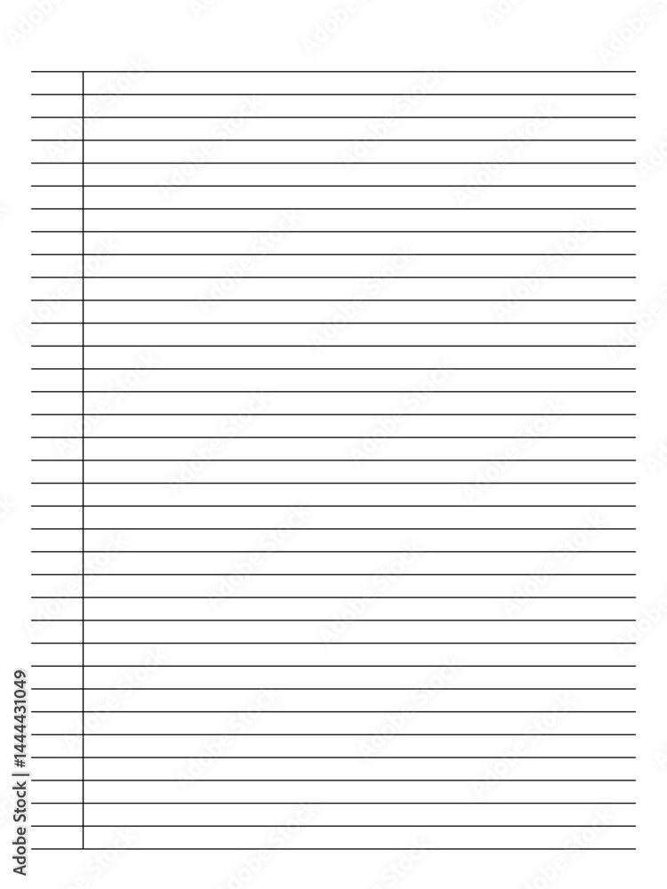 Lined Paper Background Lined Paper Background