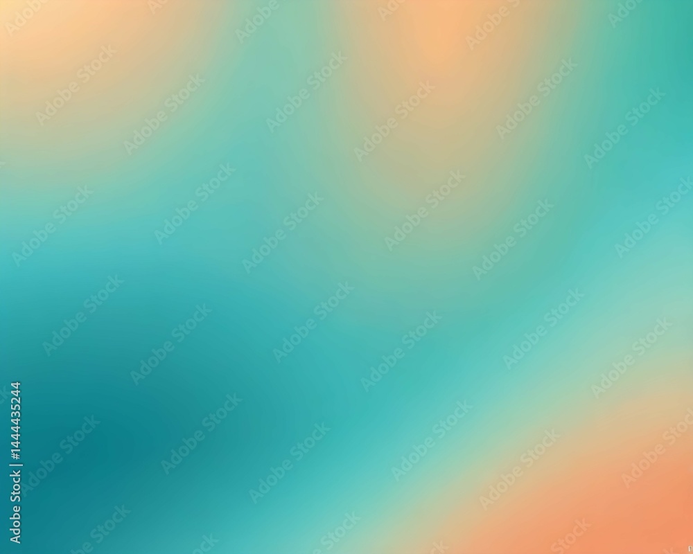 Fresh gradient background in aqua blue and mellow peach colors, smooth transition with light texture, lively and refreshing style. Fresh gradient background in aqua blue and mellow peach colors, smooth transition with light texture, lively and refreshing style.