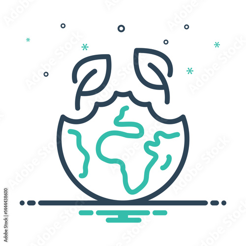 Mix icon for environmental diseases