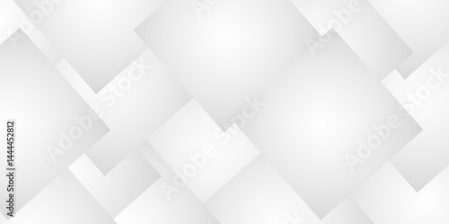 Abstract design with white paper with curled corner .Texture with light and shadow. Digital technology wallpaper used in the corporate in design  Geometric and paper texture design 