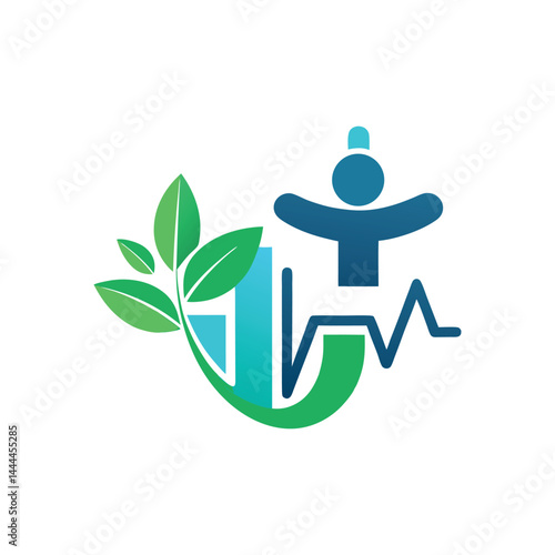 medical logo design vector 