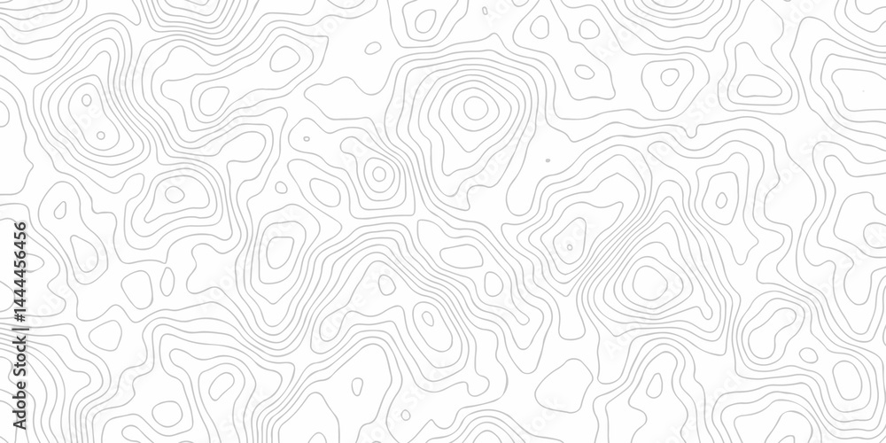 Topographic map. Geographic mountain relief. Abstract lines background. Contour maps. Topo contour map on white background, Topographic contour lines vector map seamless pattern. Topographic map. Geographic mountain relief. Abstract lines background. Contour maps. Topo contour map on white background, Topographic contour lines vector map seamless pattern.