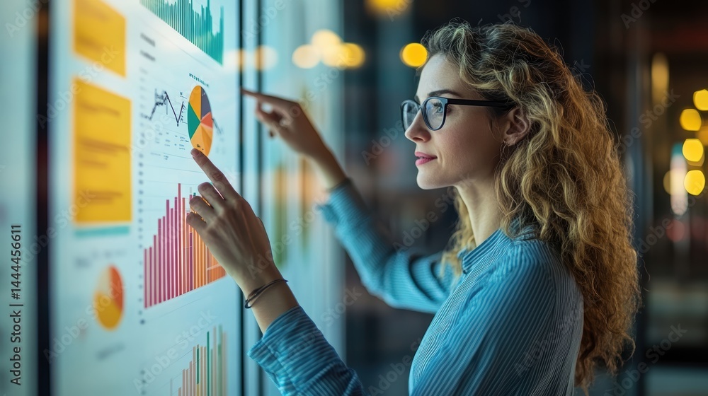 A business analyst presenting insights on consumer behavior trends to help shape future product offerings A business analyst presenting insights on consumer behavior trends to help shape future product offerings