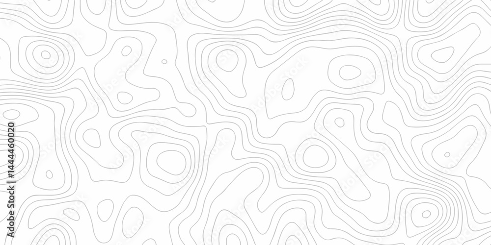 Topographic map. Geographic mountain relief. Abstract lines background. Contour maps. Topo contour map on white background, Topographic contour lines vector map seamless pattern. Topographic map. Geographic mountain relief. Abstract lines background. Contour maps. Topo contour map on white background, Topographic contour lines vector map seamless pattern.