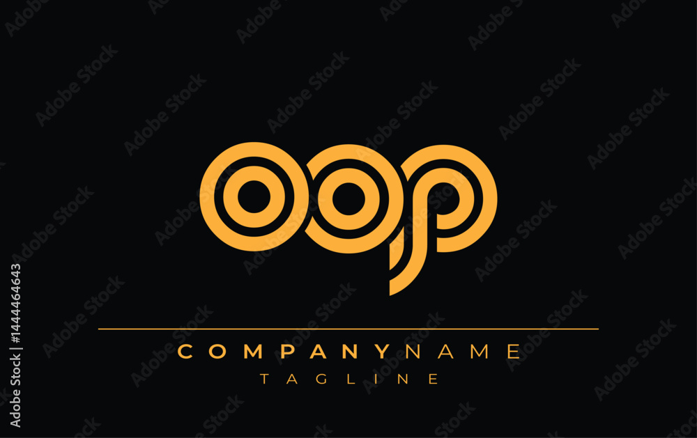 OOP Creative Unique Modern Letter Logo Design. Stylized logo featuring a unique letter design, presenting abstract minimalist aesthetics and modern appeal. OOP Creative Unique Modern Letter Logo Design. Stylized logo featuring a unique letter design, presenting abstract minimalist aesthetics and modern appeal.