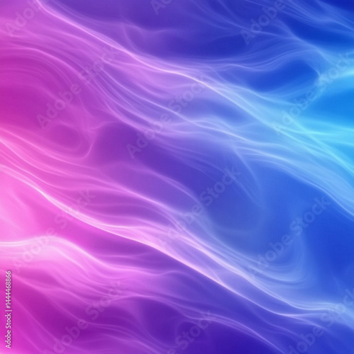 Wallpaper Mural Abstract Purple Wave Background – Fluid Motion Design with Soft Gradient Lines and Flowing Curves in Violet and Lavender Tones Torontodigital.ca