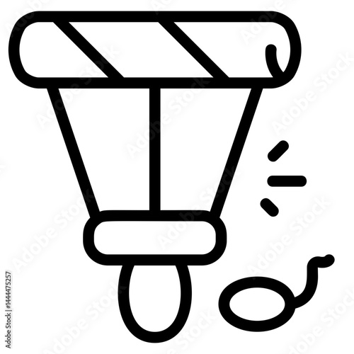 Trumpet Line Icon