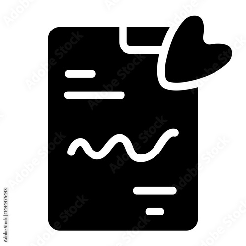 Letter Solid Icon