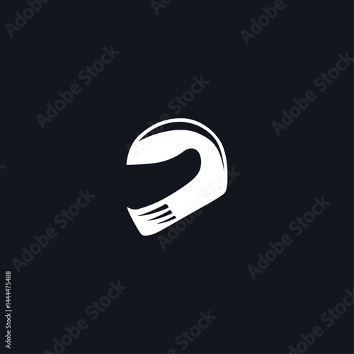 Bike Helmet icon flat vector design