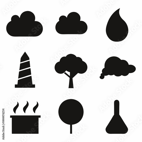 Modern Icon Pack Six Elements