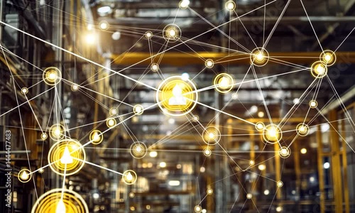 Industrial network interconnected people