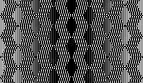 Abstract geometric pattern with crossing lines on background. Seamless linear rapport. Stylish fractal texture. Swatch to fill background, laser engraving and cutting.abstract wallpaper illustration.