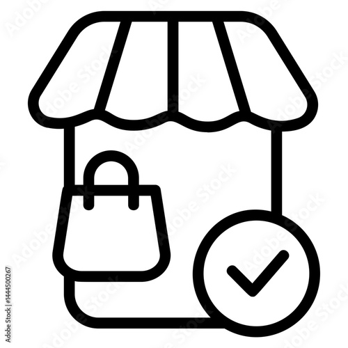E commerce Line Icon