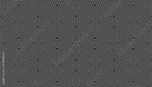 Abstract geometric pattern with crossing lines on background. Seamless linear rapport. Stylish fractal texture. Swatch to fill background, laser engraving and cutting.abstract wallpaper illustration.