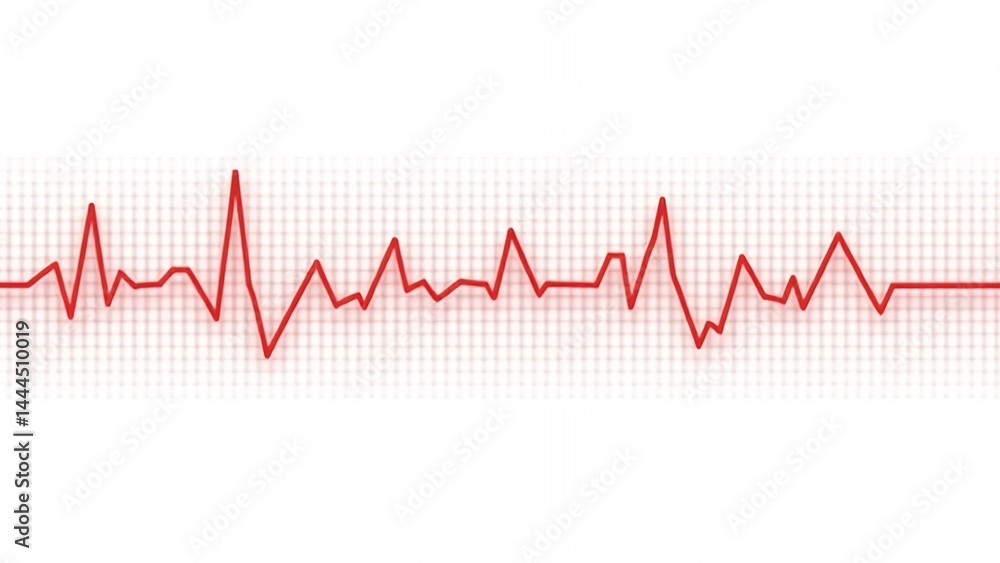 an image of a heart beat line with a red line, there is a red line that shows the heartbeat of a person an image of a heart beat line with a red line, there is a red line that shows the heartbeat of a person