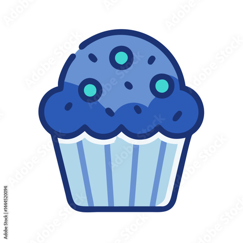  Delicious Blueberry Muffin Freshly Baked