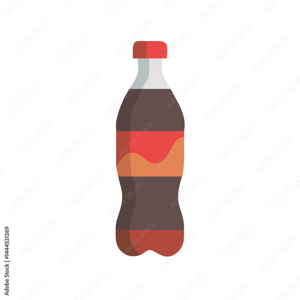 Bottle of Refreshing Soda Bottle of Refreshing Soda