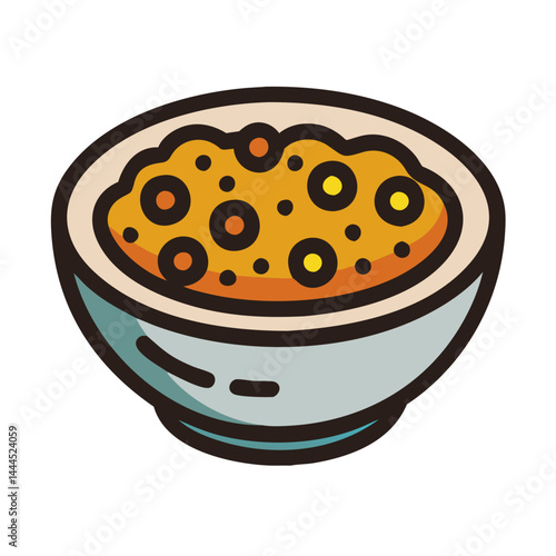  Hearty Lentil Stew in a Bowl