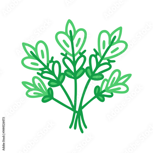  Aromatic Fresh Herbs Bunch