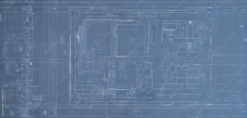 Stylized blueprint overlay simulates technical drawings on photos, ideal for architectural themes , texture, antique Stylized blueprint overlay simulates technical drawings on photos, ideal for architectural themes , texture, antique