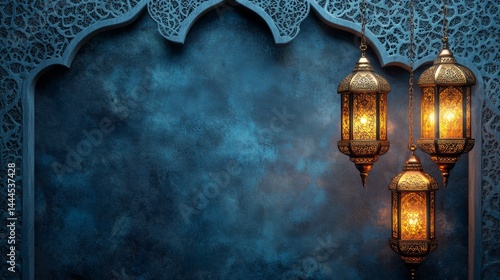 Obraz na płótnie Ramadan greeting card w salonie