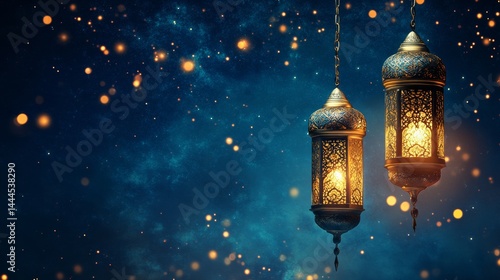 Obraz na płótnie Ramadan greeting card w salonie