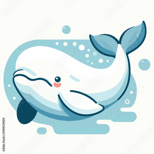 wildlife, animal, ocean, water, nature, underwater, sea, marine, beluga whale, beluga, blue, mammal, whale, arctic, aquatic, wild, fish, swim, dolphin, life, white, cute, illustration, marine life, po