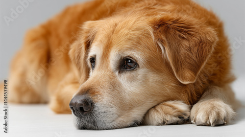 Golden Retriever's Gentle G...