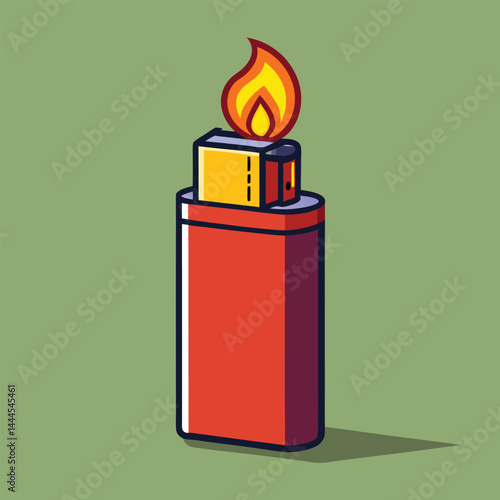 lighter vector